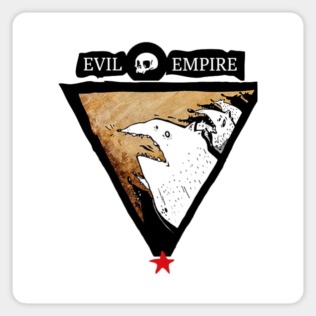 Evil Empire Sticker by Borestore